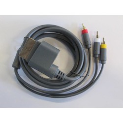 RCA AV Cable for Microsoft Xbox 360 by Mars Devices