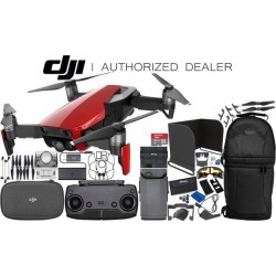 DJI Mavic Air Drone Quadcopter (Flame Red) 1-Battery Ultimate Bundle