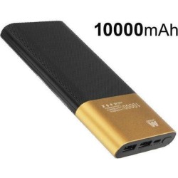 Gold/Black Power Bank (10000 mAh)