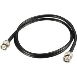 RG58 Coaxial Cable with BNC Male to BNC Male Connectors 50 Ohm 3.3 ft