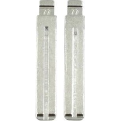 Metal Uncut Insert Emergency Remote Key Blank Blade Replacement for Hyundai 2pcs