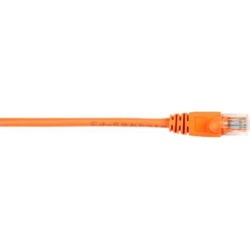 Black Box CAT5EPC-005-OR Black Box CAT5e Value Line Patch Cable, Stranded, Orange, 5-ft. (1.5-m) - Category 5e for Network Device - Patch Cable - 5.