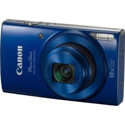 Canon PowerShot ELPH 190 IS Digital Camera with 10x Optical Zoom, Wi-Fi - Blue