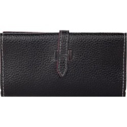 PU Wallet can hold 6 inch phones (Black)