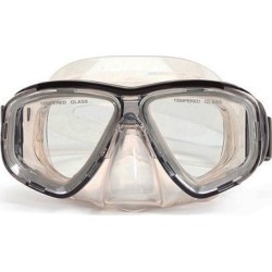 6.25' Malibu Black and Clear Pro Mask Swimming Pool Accessory for Adults