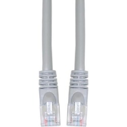 Cable Wholesale CAT5E UTP Snagless / Molded Boot Ethernet Cable Grey - 50 foot