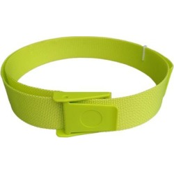Scuba Diving Snorkeling Heavy Duty Weight Belt with Plastic Buckle Yellow