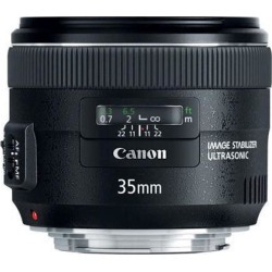 Canon 5178B002 EF 35mm f/2 IS USM Lens Black