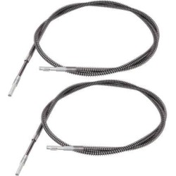 Flexible Shaft Inner Core, 4mm Spring Rotary Drill Tool for Bench Grinder Drill Press 2pcs