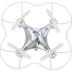 GPTOYS F8 RC Helicopter RC Nano Quadcopter Mini Drone Toy 2.4G 4CH 6-Axis Gyro with 3D 360 Degree Rotating for Children Kids Beginners - Silver.