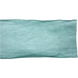 Unique Bargains 112' Long Portable Fishing Landing Net Fish Angler Mesh Drawstring for Fishermen Minnows Green