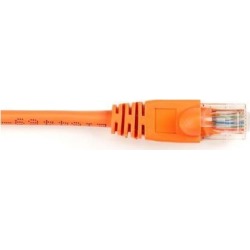 Black Box CAT6 Value Line Patch Cable, Stranded, Orange, 15-ft. (4.5-m)