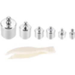 Gram Calibration Weight Set 5g 10g 20g 50g 100g M2 Precision Chrome Plated Steel for Digital Balance Scales