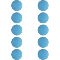 10 Pieces EVA Foam Golf Swing Exercises Practice Training Balls Light Blue