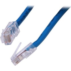 C2G 22685 Cat5e Cable - Non-Booted Unshielded Ethernet Network Patch Cable, Blue (7 Feet, 2.13 Meters)