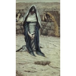 Posterazzi SAL9999350 The Blessed Virgin in Old Age James Tissot 1836-1902 French Poster Print - 18 x 24 in.