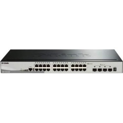 D-Link Systems 28-Port Gigabit SmartPro Stackable Switch & 4 10GbE SFP+ Ports.