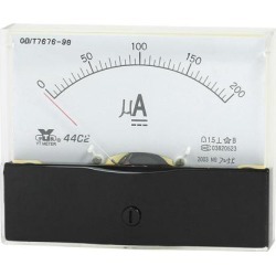 Unique Bargains Analog Panel Ammeter Gauge DC 0 - 200uA Measuring Range 1.5 Accuracy 44C2
