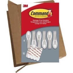 Command 6 Cord Bundlers, Gp304-6Na, Each Bundler Holds Up To 2 Pounds