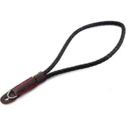 SLR Mirrorless Camera Faux Leather Hand Wrist Strap Band Grip Black for Leica