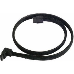 Silverstone Tek CP08 90 Degree SATA III Cable W/ Non-Scratch Locking Mechanism
