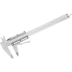 Vernier Caliper 6 Inch 150mmX 0.05mm Carbon Steel Caliper Measuring Tool for Precision Measurements Outside Inside Depth