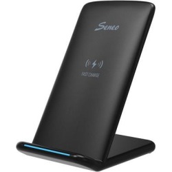 Fast Wireless Charger 10W QI Wireless Charging Stand(Sleep-Friendly) - No AC Adapter
