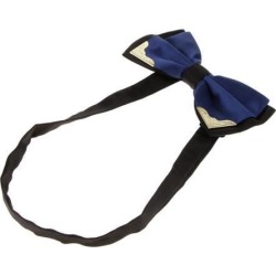 Multicolor Gentlemen's Tuxedo Bow Tie Bowtie Necktie for Men Blue