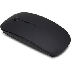 Bluetooth Wireless Optical Mouse 2.4GHz 6 Keys for Apple Mac Laptop Black