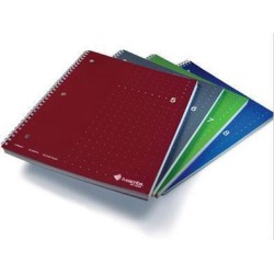 Livescribe Single Subject Notebook - 100 Sheet - College Ruled - Letter 8.5 x 11 - 4 / Pack