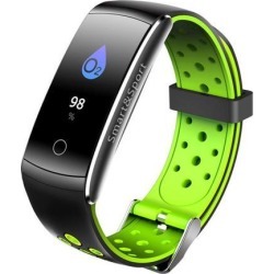 0.96 Inch IPS LCD Screen Smart Watch Blood Pressure Heart Rate Monitor Sports Fitness Tracker green