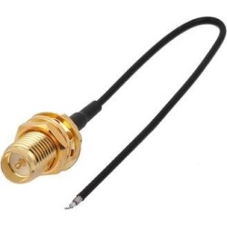 RF1.13 Soldering Wire SMA Male Connector Antenna WiFi Pigtail Cable 10cm Length
