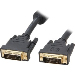 Coboc CO-DDMM-15-BK Black DVI Male to Male Cable DVI Cable