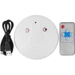 Smoke Detector Security DVR Remote Hidden HD Camera Motion Detection Nanny/Intelligent motion camera