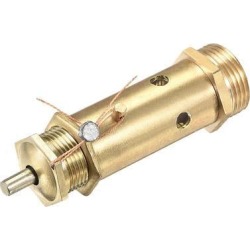 Air Compressor Pressure Relief Valve Release G 3/4' NPT Male Inlet 115 PSI Preset