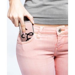 BLACK INITIAL F4 DESIGN DESIGN CHROME SERIES CASE IN ROSE GOLD FOR IPHONE SE/5/5S