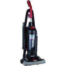 Eureka SC5845B Sanitaire True HEPA Commercial Bagless/Cyclonic Upright Vacuum, Red