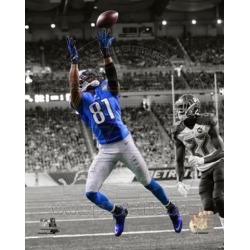 Posterazzi PFSAARO11001 Calvin Johnson 2014 Spotlight Action Sports Photo - 8 x 10 in.