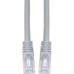 Cable Wholesale Cat 5E Ethernet Crossover Cable, Snagless / Molded Boot 3 Foot - Gray