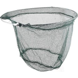 Unique Bargains 14.2' x 13' x 11' Portable Fishing Landing Net Fish Angler Mesh for Fishermen Green