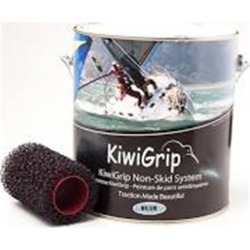 KiwiGrip KG-101-24R 4 in. Brush Bundle & 4 litre Can, Gray