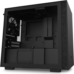 NZXT H210 - Mini-ITX PC Gaming Case - Front I/O USB Type-C Port - Tempered Glass Side Panel - Cable Management System - Water-Cooling Ready.