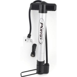 Portable Bike Balls Tire Inflator Floor Mini Air Pump w Needle