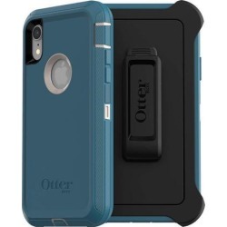 OtterBox DEFENDER SERIES SCREENLESS EDITION Case for iPhone Xr - Retail Packaging - BIG SUR (PALE BEIGE/CORSAIR)