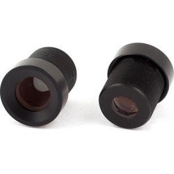 2 Pcs F2.0 1/3' Format 12mm Mega Pixel MTV CCTV Camera Board Lens