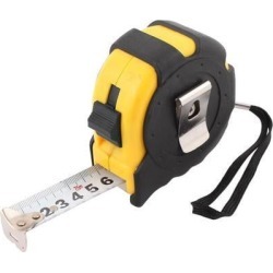 7.5M 25Ft Plastic Shell Retractable Ruler Thumb Lock Measure Tape Measuring Tool