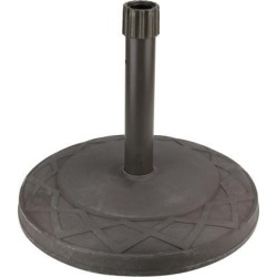 18' Brown Outdoor Patio Umbrella Base