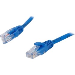 C2G 00394 Cat5e Cable - Snagless Unshielded Ethernet Network Patch Cable, Blue (6 Feet, 1.82 Meters)