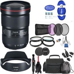 Canon EF 16-35mm f/2.8L III USM Lens International Version (No Warranty) with Deluxe Accessory Combo