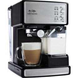 Mr. Coffee ECMP1000 Caf Barista Premium Espresso/Cappuccino System Silver